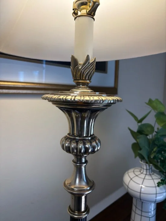 Vintage French Empire Style Table Lamp - Picture 10 of 16